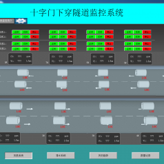 十字门下穿隧道自控系统